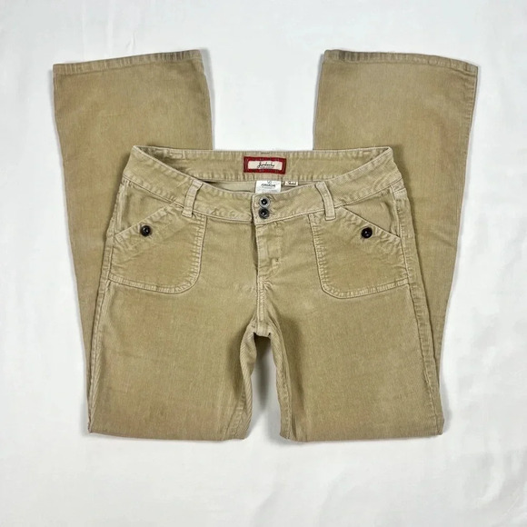Y2K Jordache Wide Leg Corduroy Pants - Picture 3 of 9